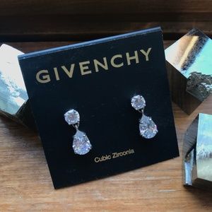 Givenchy Pear Teardrop Earrings